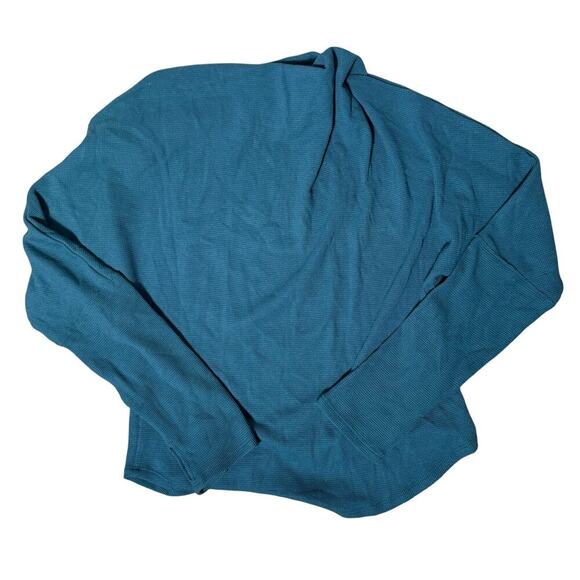 We the Free Women’s Green Olive long sleeve Top forward lead size L - Picture 5 of 5